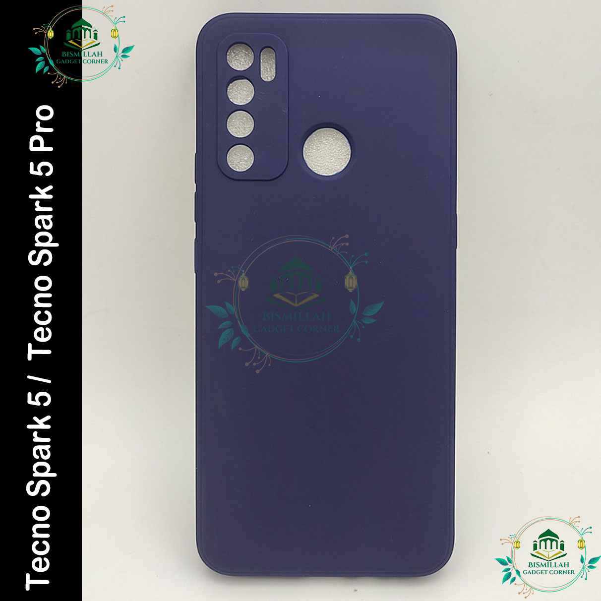 Picture of Premium Liquid Silicone Phone case for  Tecno Spark 5 /  Tecno Spark 5 Pro Liquid Silicon Mobile Back Case Soft Silicone Phone Cover - মোবাইল ফোন - Phoneo