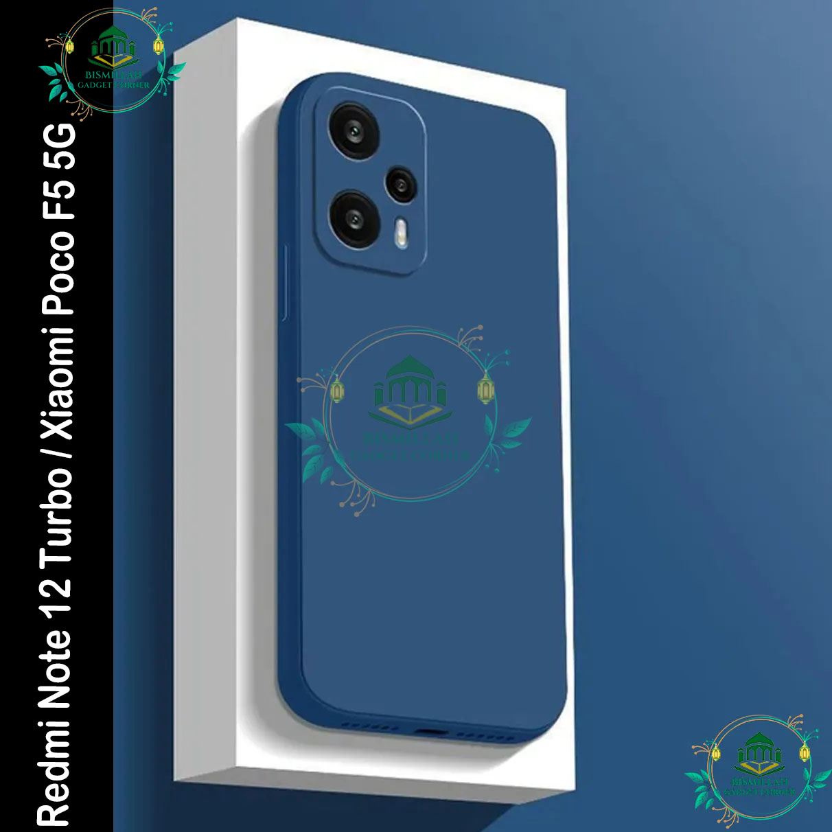 Picture of Premium Liquid Silicone Phone case for Xiaomi Redmi Note 12 Turbo / Xiaomi Poco F5 5G Liquid Silicon Mobile Back Case Soft Silicone Phone Cover