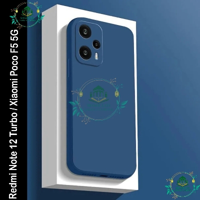 Picture of Premium Liquid Silicone Phone case for Xiaomi Redmi Note 12 Turbo / Xiaomi Poco F5 5G Liquid Silicon Mobile Back Case Soft Silicone Phone Cover