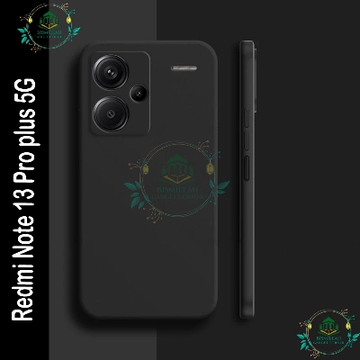 Picture of Premium Liquid Silicone Phone case for Xiaomi Redmi Note 13 Pro plus 5G / Xiaomi Redmi Note 13 Pro+ Liquid Silicon Mobile Back Case Soft Silicone Phone Cover - মোবাইল ফোন - Phoneo