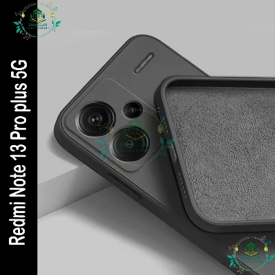 Picture of Premium Liquid Silicone Phone case for Xiaomi Redmi Note 13 Pro plus 5G / Xiaomi Redmi Note 13 Pro+ Liquid Silicon Mobile Back Case Soft Silicone Phone Cover - মোবাইল ফোন - Phoneo