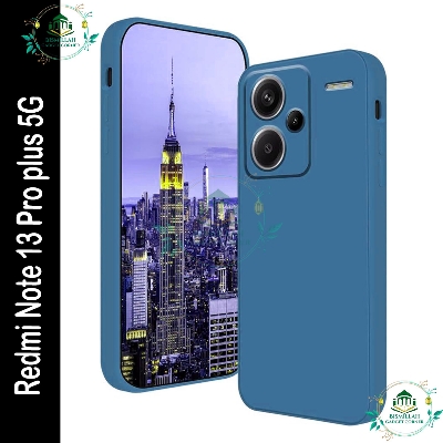 Picture of Premium Liquid Silicone Phone case for Xiaomi Redmi Note 13 Pro plus 5G / Xiaomi Redmi Note 13 Pro+ Liquid Silicon Mobile Back Case Soft Silicone Phone Cover - মোবাইল ফোন - Phoneo
