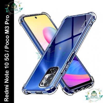 Picture of Transparent back cover For Xiaomi Poco M3 Pro / Redmi Note 10 5G Luxury transparent Protect Back Cover Soft Case
