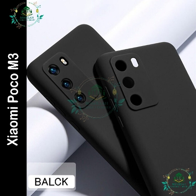 Picture of Premium Liquid Silicone Phone case for Xiaomi Poco M3 Liquid Silicon Mobile Back Case Soft Silicone Phone Cover