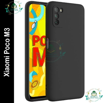 Picture of Premium Liquid Silicone Phone case for Xiaomi Poco M3 Liquid Silicon Mobile Back Case Soft Silicone Phone Cover