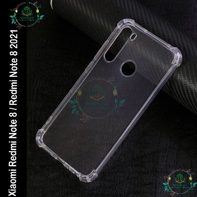 Picture of Transparent back cover For Xiaomi Redmi Note 8 / Redmi Note 8 2021 Luxury transparent Protect Back Cover Soft Case