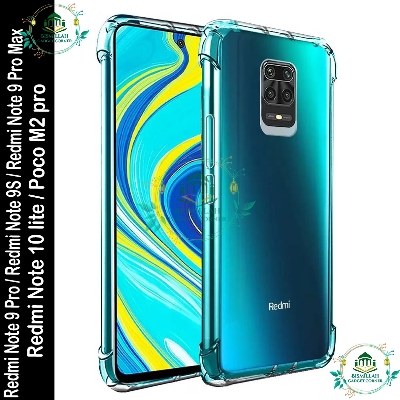 Picture of Transparent back cover For Redmi Note 9 Pro / Redmi Note 9S / Redmi Note 9 Pro Max / Poco M2 Pro / Redmi Note 10 lite Luxury transparent Protect Back Cover Soft Case