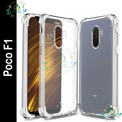 Picture of Transparent back cover For Xiaomi Poco F1 / Pocophone F1 Luxury transparent Protect Back Cover Soft Case