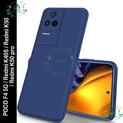 Picture of Premium Liquid Silicone Phone case for Xiaomi Poco F4 5G / Redmi K40S / Redmi K50 5G / Redmi K50 Pro Liquid Silicon Mobile Back Case Soft Silicone Phone Cover