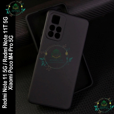 Picture of Premium Liquid Silicone Phone case for Xiaomi Redmi Note 11 5G / Redmi Note 11T 5G / Poco M4 Pro 5G Liquid Silicon Mobile Back Case Soft Silicone Phone Cover - মোবাইল ফোন - Phoneo
