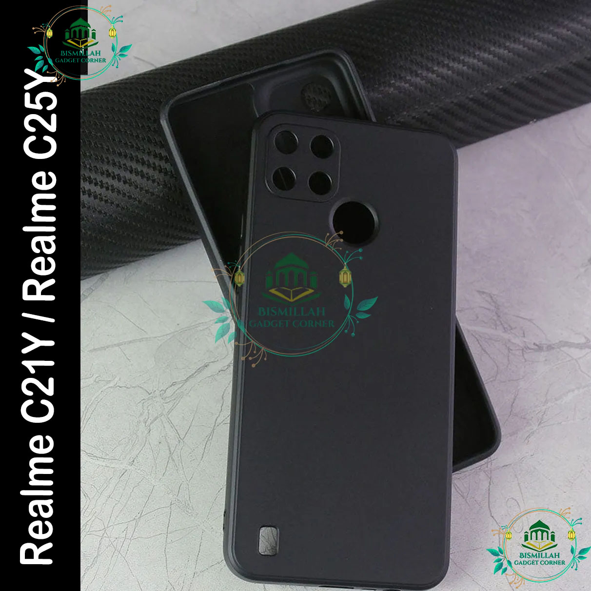 Picture of Premium Liquid Silicone Phone case for Realme c21y / Realme c25y Liquid Silicon Mobile Back Case Soft Silicone Phone Cover