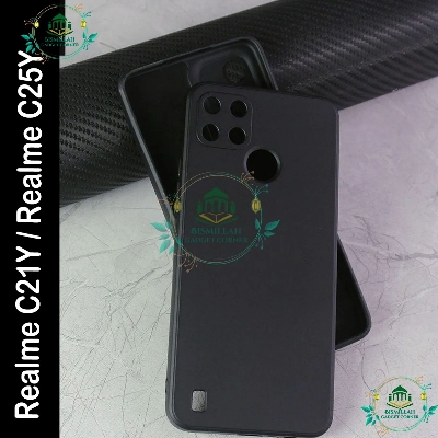 Picture of Premium Liquid Silicone Phone case for Realme c21y / Realme c25y Liquid Silicon Mobile Back Case Soft Silicone Phone Cover