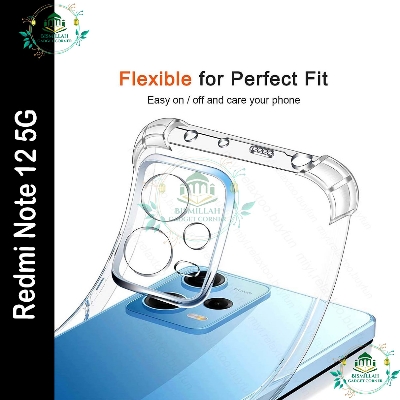 Picture of Transparent back cover For Redmi Note 12 5G Luxury transparent Protect Back Cover Soft Case