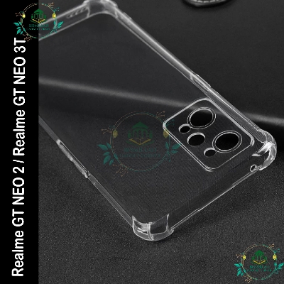 Picture of Transparent back cover For Realme GT NEO 2 / Realme GT NEO 3T Luxury transparent Protect Back Cover Soft Case