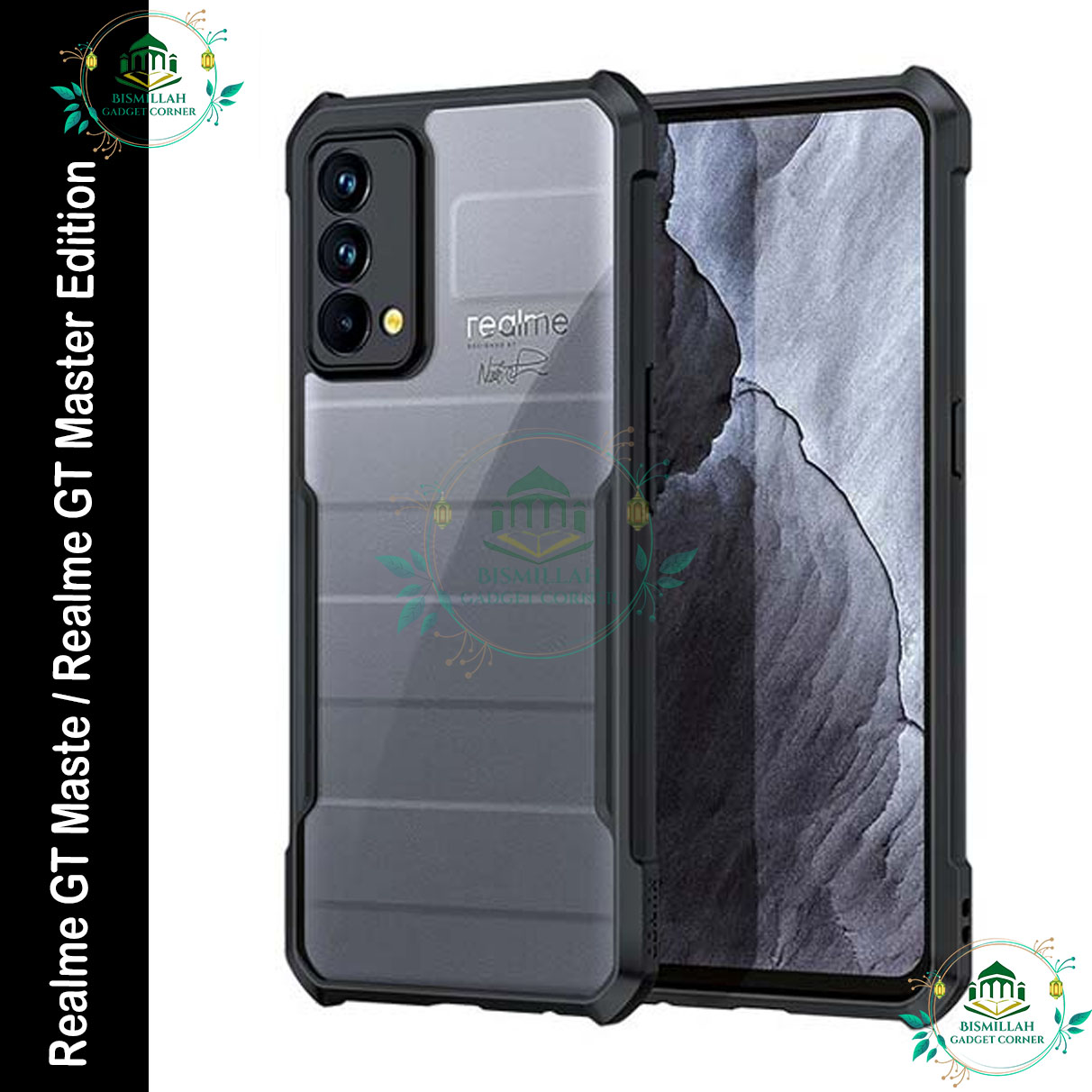 Picture of Xundd Back Cover for Realme GT Master / Realme GT Master Edition Transparent Hybrid Hard PC Back Bumper