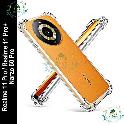 Picture of Transparent back cover For Realme 11 Pro / Realme 11 Pro+ / Narzo 60 Pro Luxury transparent Protect Back Cover Soft Case