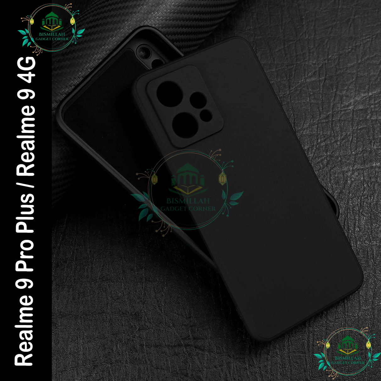 Picture of Premium Liquid Silicone Phone case for Realme 9 pro plus / Realme 9 4G Liquid Silicon Mobile Back Case Soft Silicone Phone Cover