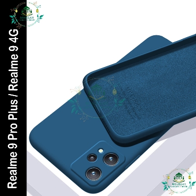 Picture of Premium Liquid Silicone Phone case for Realme 9 pro plus / Realme 9 4G Liquid Silicon Mobile Back Case Soft Silicone Phone Cover