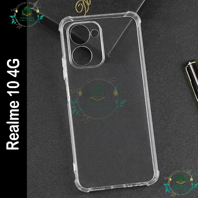 Picture of Transparent back cover For Realme 10 4G Luxury transparent Protect Back Cover Soft Case