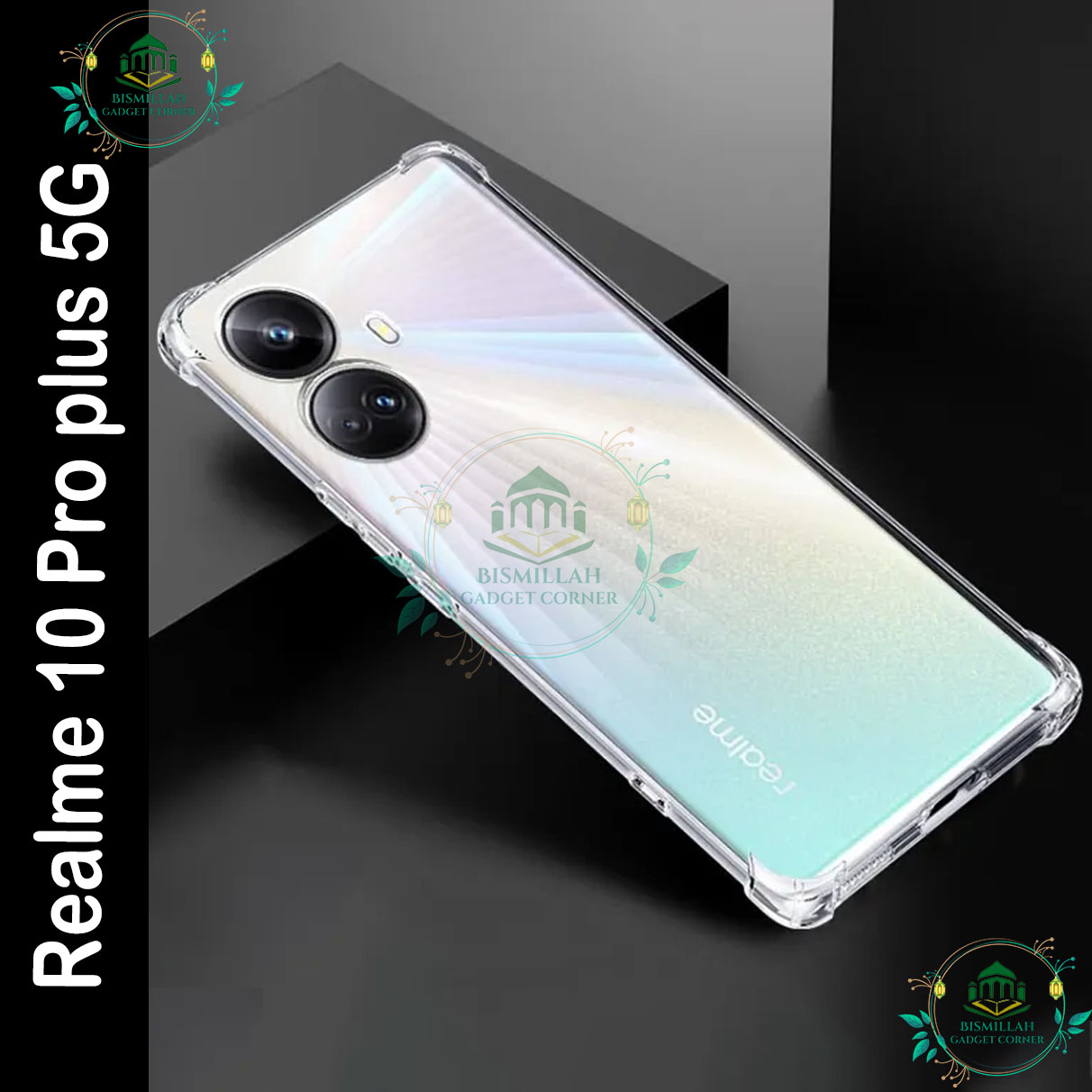 Picture of Transparent back cover For Realme 10 pro plus 5G / Realme 10 pro+ 5G Luxury transparent Protect Back Cover Soft Case