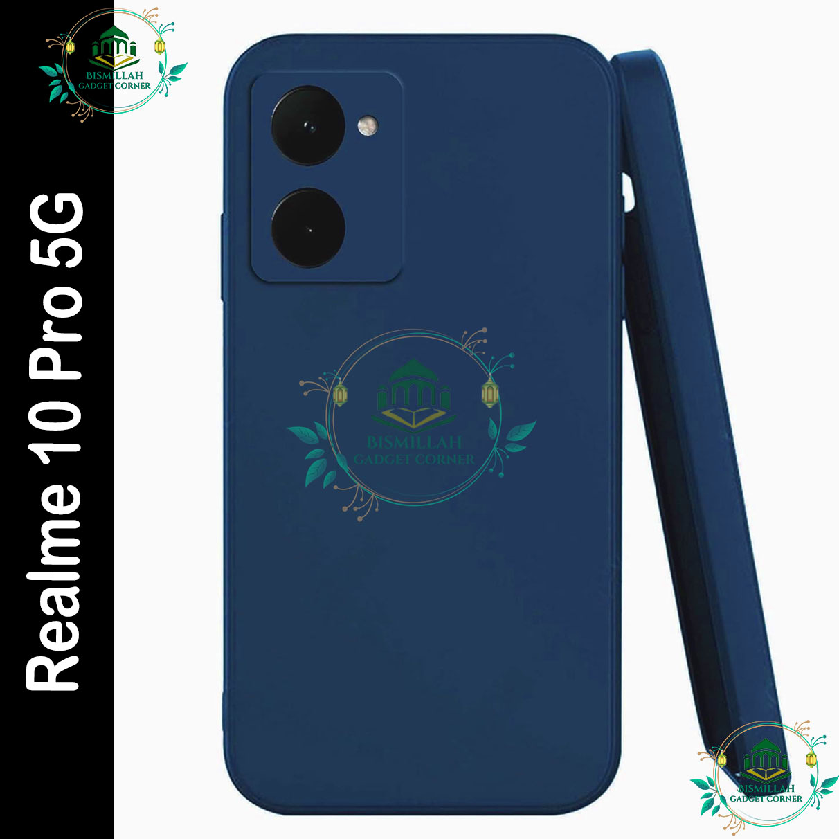 Picture of Premium Liquid Silicone Phone case for Realme 10 pro 5G Liquid Silicon Mobile Back Case Soft Silicone Phone Cover