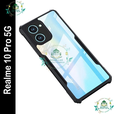 Picture of Xundd Back Cover for Realme 10 pro 5G Transparent Hybrid Hard PC Back Bumper