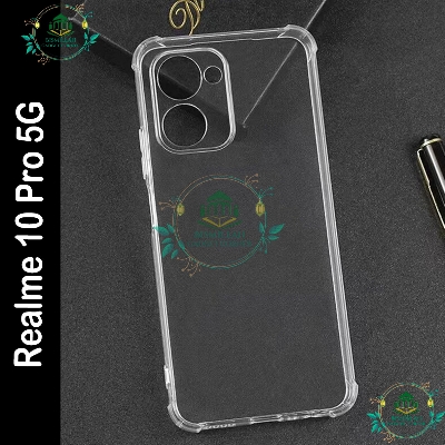 Picture of Transparent back cover For Realme 10 pro 5G Luxury transparent Protect Back Cover Soft Case