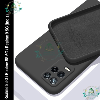 Picture of Premium Liquid Silicone Phone case for Realme 8 5G / Realme 8S 5G / Realme 9 5G (India) Liquid Silicon Mobile Back Case Soft Silicone Phone Cover