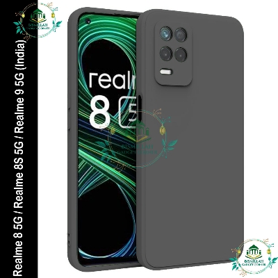 Picture of Premium Liquid Silicone Phone case for Realme 8 5G / Realme 8S 5G / Realme 9 5G (India) Liquid Silicon Mobile Back Case Soft Silicone Phone Cover