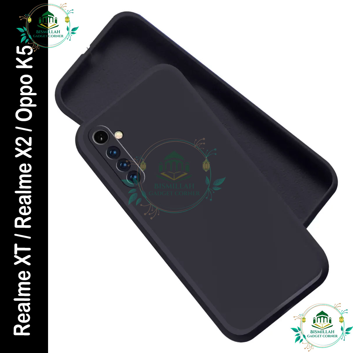 Picture of Premium Liquid Silicone Phone case for Realme XT / Realme X2 / Oppo K5 Liquid Silicon Mobile Back Case Soft Silicone Phone Cover