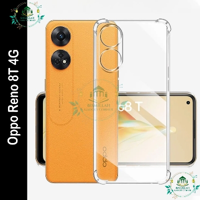 Picture of Transparent back cover For Oppo Reno 8T 4G / Oppo Reno8 T 4G Luxury transparent Protect Back Cover Soft Case