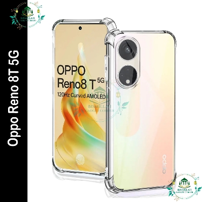 Picture of Transparent back cover For Oppo Reno 8T 5G / Oppo Reno8 T 5G Luxury transparent Protect Back Cover Soft Case