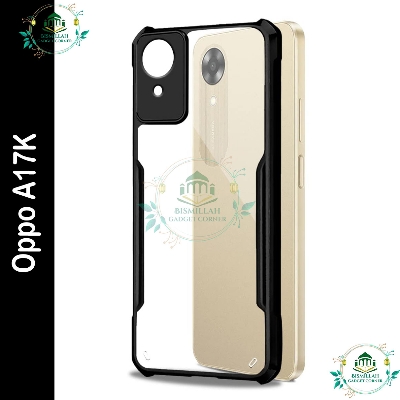 Picture of Xundd Back Cover for Oppo A17K Transparent Hybrid Hard PC Back Bumper