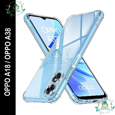 Picture of Transparent back cover For OPPO A18 / OPPO A38 Luxury transparent Protect Back Cover Soft Case