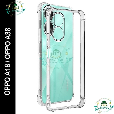 Picture of Transparent back cover For OPPO A18 / OPPO A38 Luxury transparent Protect Back Cover Soft Case
