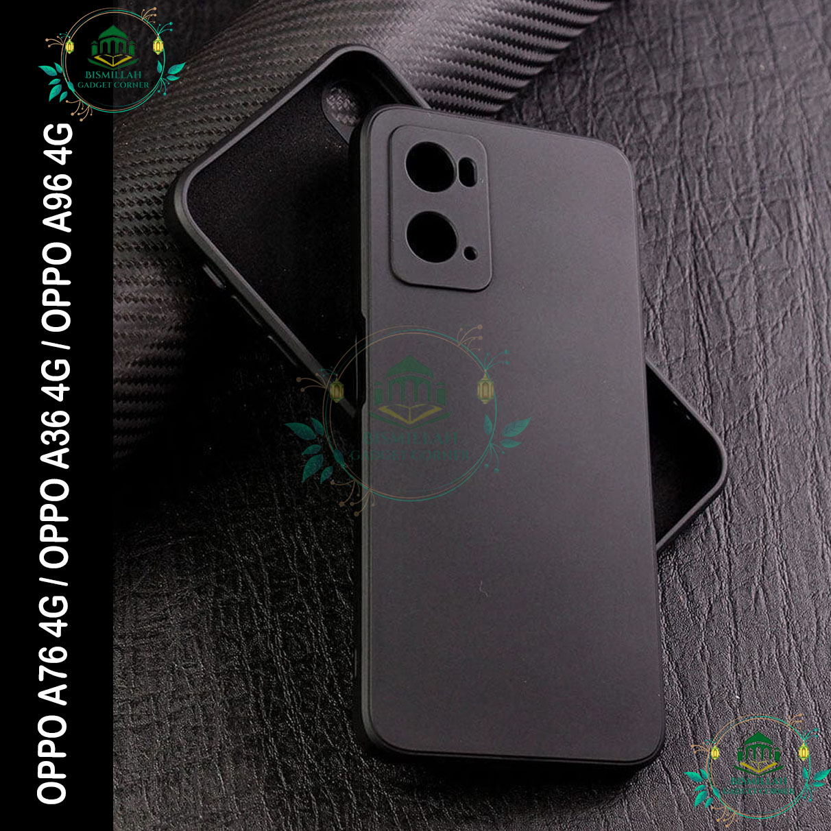 Picture of Premium Liquid Silicone Phone case for OPPO A76 4G / OPPO A36 4G / OPPO A96 4G Liquid Silicon Mobile Back Case Soft Silicone Phone Cover