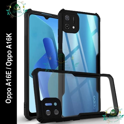 Picture of Xundd Back Cover for Oppo A16E / Oppo A16K Transparent Hybrid Hard PC Back Bumper