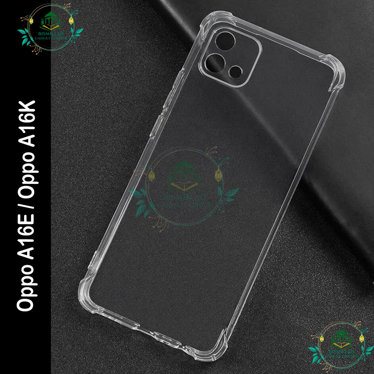 Picture of Transparent back cover For Oppo A16E / Oppo A16K Luxury transparent Protect Back Cover Soft Case