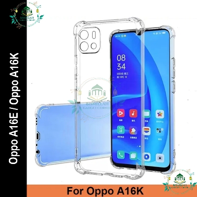 Picture of Transparent back cover For Oppo A16E / Oppo A16K Luxury transparent Protect Back Cover Soft Case