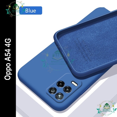 Picture of Premium Liquid Silicone Phone case for Oppo A54 4G Liquid Silicon Mobile Back Case Soft Silicone Phone Cover