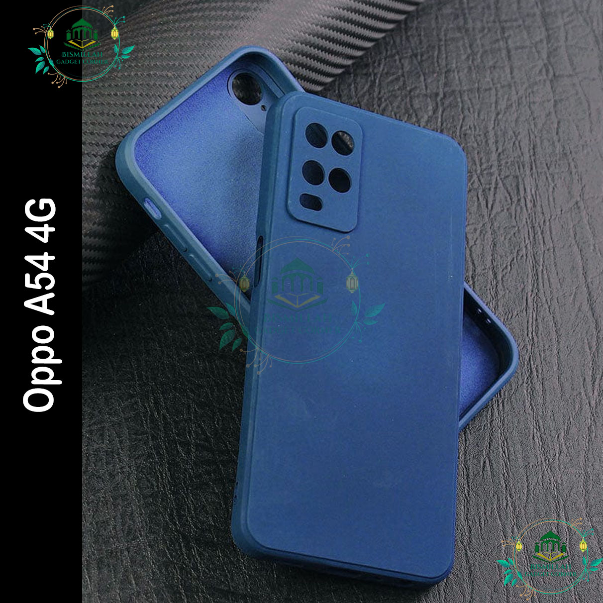 Picture of Premium Liquid Silicone Phone case for Oppo A54 4G Liquid Silicon Mobile Back Case Soft Silicone Phone Cover