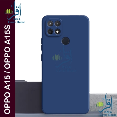Picture of Premium Liquid Silicone Phone case for OPPO A15 / OPPO A15S Liquid Silicon Mobile Back Case Soft Silicone Phone Cover