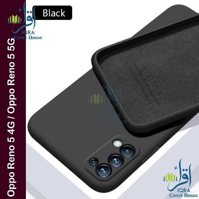 Picture of Premium Liquid Silicone Phone case for Oppo Reno 5 4G / Oppo Reno 5 5G Liquid Silicon Mobile Back Case Soft Silicone Phone Cover