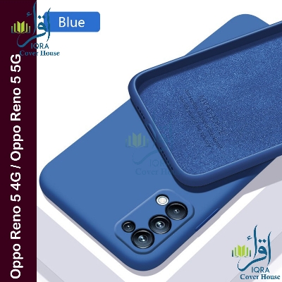 Picture of Premium Liquid Silicone Phone case for Oppo Reno 5 4G / Oppo Reno 5 5G Liquid Silicon Mobile Back Case Soft Silicone Phone Cover