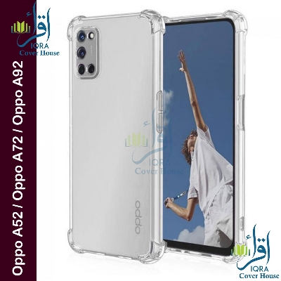 Picture of Transparent back cover For Oppo A52 / Oppo A72 / Oppo A92 Luxury transparent Protect Back Cover Soft Case