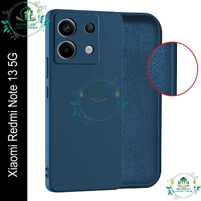 Picture of Premium Liquid Silicone Phone case for Xiaomi Redmi Note 13 5G Liquid Silicon Mobile Back Case Soft Silicone Phone Cover