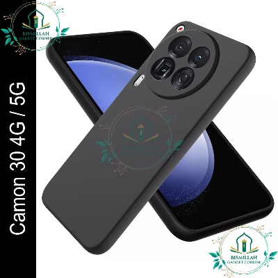 Picture of Premium Liquid Silicone Phone case for Tecno Camon 30 4G / 5G Liquid Silicon Mobile Back Case Soft Silicone Phone Cover