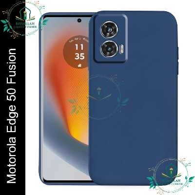 Picture of Premium Liquid Silicone Phone case for Motorola Edge 50 Fusion Liquid Silicon Mobile Back Case Soft Silicone Phone Cover