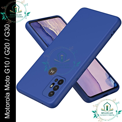 Picture of Premium Liquid Silicone Phone case for Motorola Moto G10 / Motorola Moto G20 / Motorola Moto G30 Liquid Silicon Mobile Back Case Soft Silicone Phone Cover