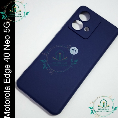 Picture of Premium Liquid Silicone Phone case for Motorola Edge 40 Neo 5G Liquid Silicon Mobile Back Case Soft Silicone Phone Cover